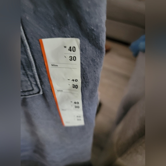 NWT Goodfelloe Men's GrayBlue Jeans Size 40x30 - Picture 9 of 12